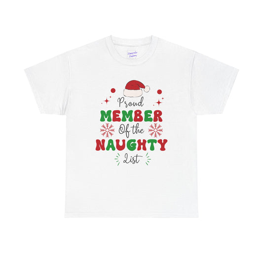 Naughty List Unisex Tee