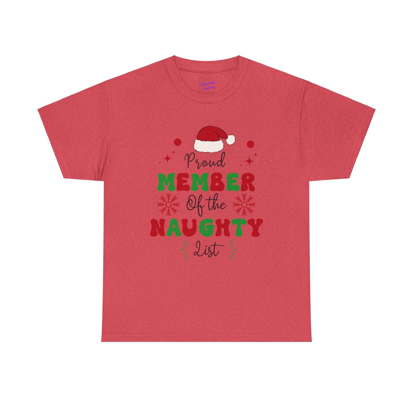 Naughty List Unisex Tee