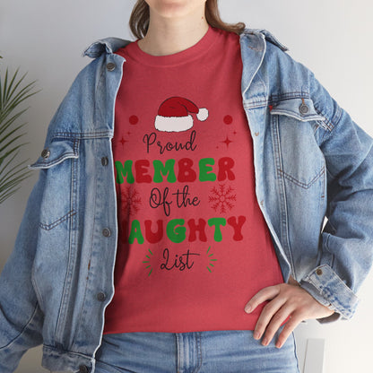 Naughty List Unisex Tee