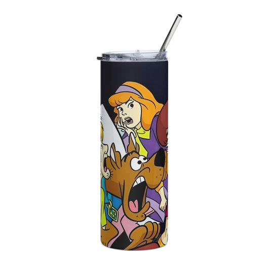 Scooby-doo and The Crew Stainless steel tumbler