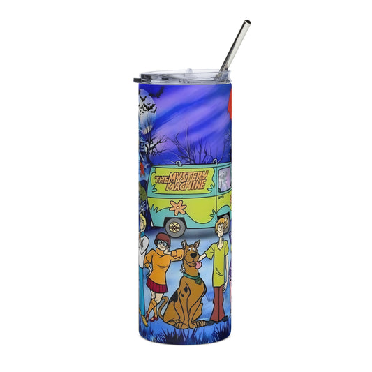 Mystery Machine & Crew tumbler